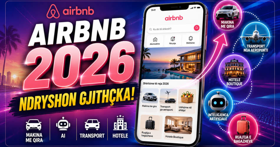 Airbnb 2026 Summer Release – Airbnb po bëhet më shumë se një platformë për akomodim