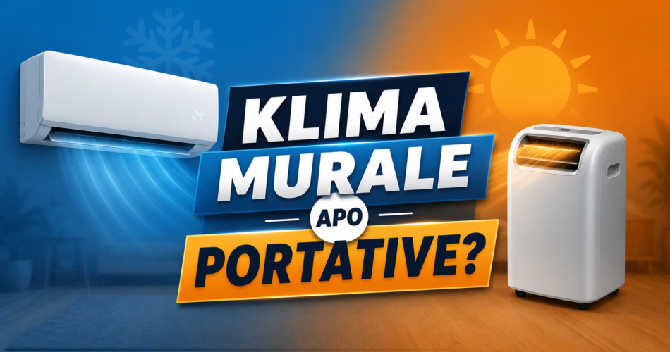 Klima murale apo portative?