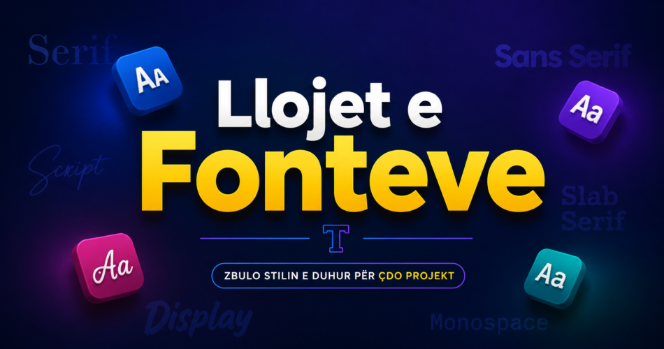 Llojet e Fonteve