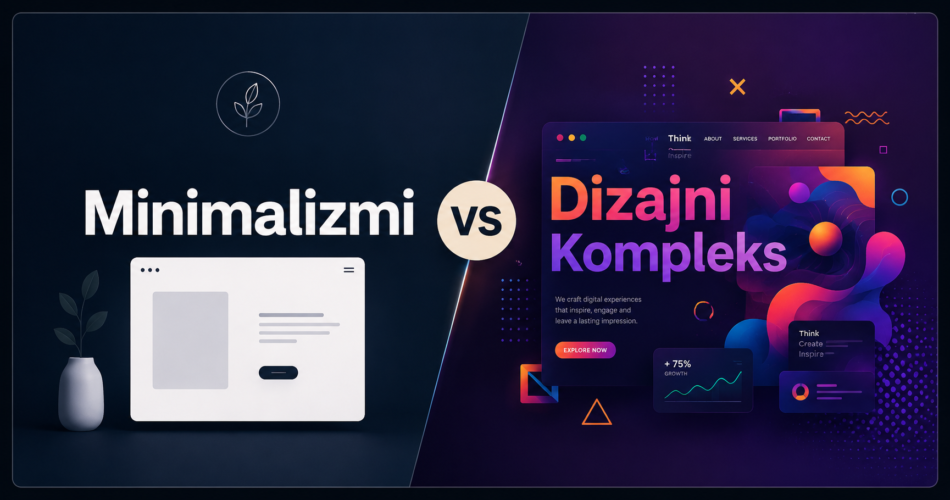 Minimalizmi vs Dizajni Kompleks