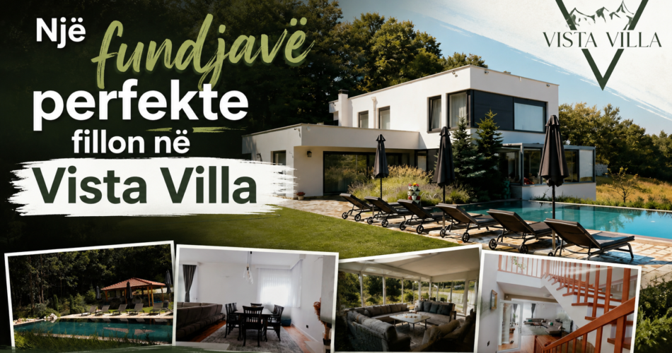 Një fundjavë perfekte fillon në Vista Villa