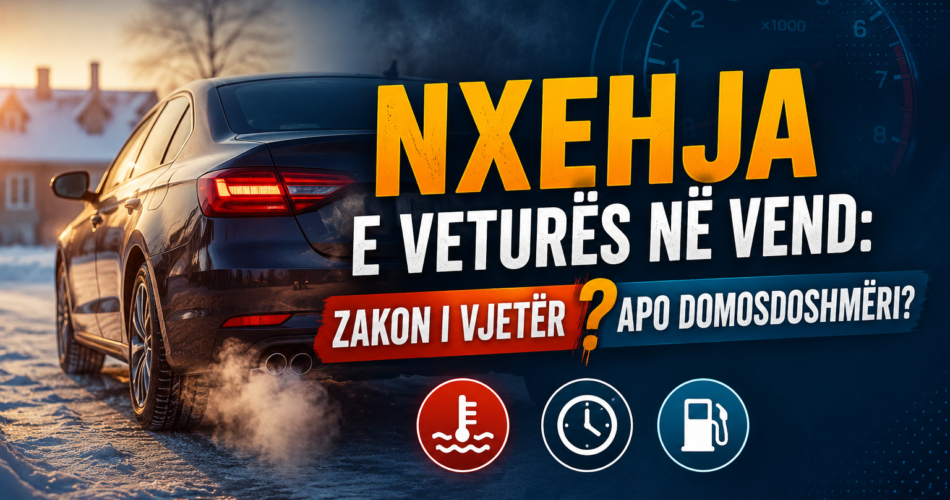 Nxehja e veturës në vend: zakon i vjetër apo domosdoshmëri?