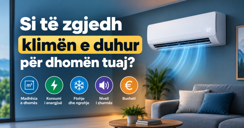 Si të zgjedh klimën e duhur për dhomën tuaj?