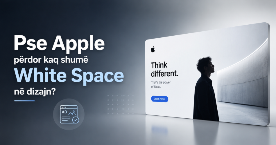 Pse Apple përdor kaq shumë White Space në dizajn?
