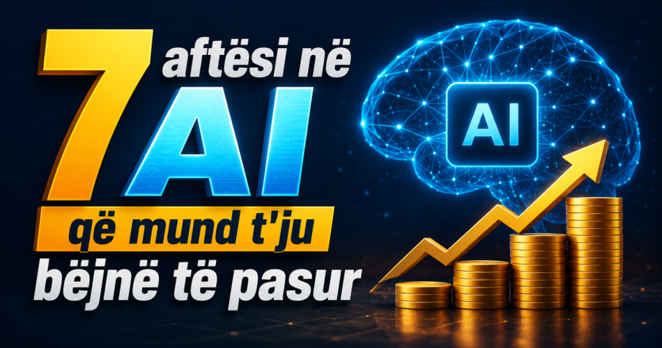 7 aftësi në AI që mund t'ju bëjnë të pasur