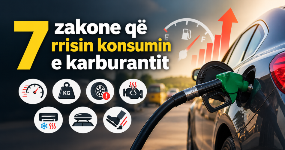 7 zakone që rrisin konsumin e karburantit 7 zakone që rrisin konsumin e karburantit