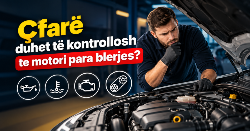 Çfarë duhet të kontrollosh te motori para blerjes?