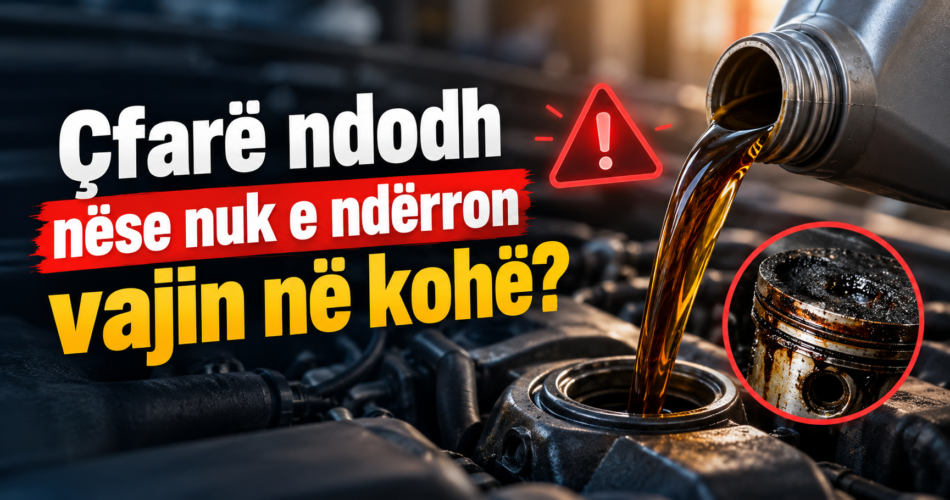 Çfarë ndodh nëse nuk e ndërron vajin në kohë?