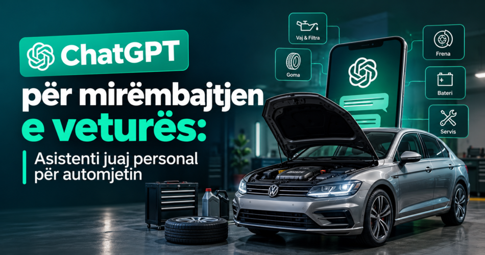 ChatGPT për mirëmbajtjen e veturës: Asistenti juaj personal për automjetin