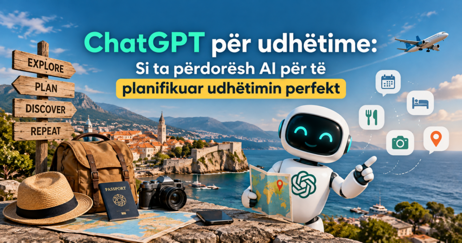 ChatGPT për udhëtime: Si ta përdorësh AI për të planifikuar udhëtimin perfekt