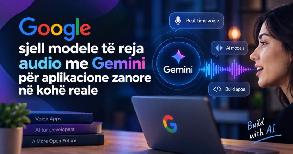 Google sjell modele të reja audio me Gemini për aplikacione zanore në kohë reale