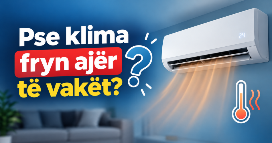 Pse klima fryn ajër të vakët?