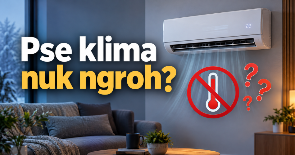 Pse klima nuk ngroh?