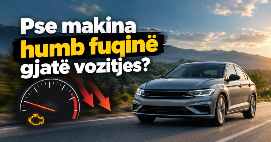 Pse makina humb fuqinë gjatë vozitjes?