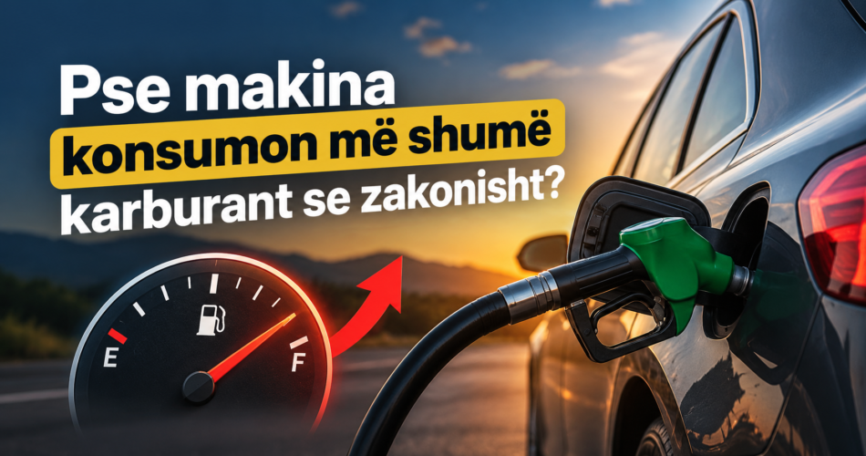 Pse makina konsumon më shumë karburant se zakonisht?